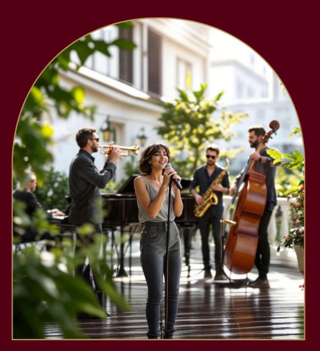 Gradient Arc - Desktop only - by Emma Gibbs For the Jazz Society